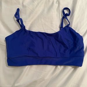 Balance / vitality royal blue sports bra